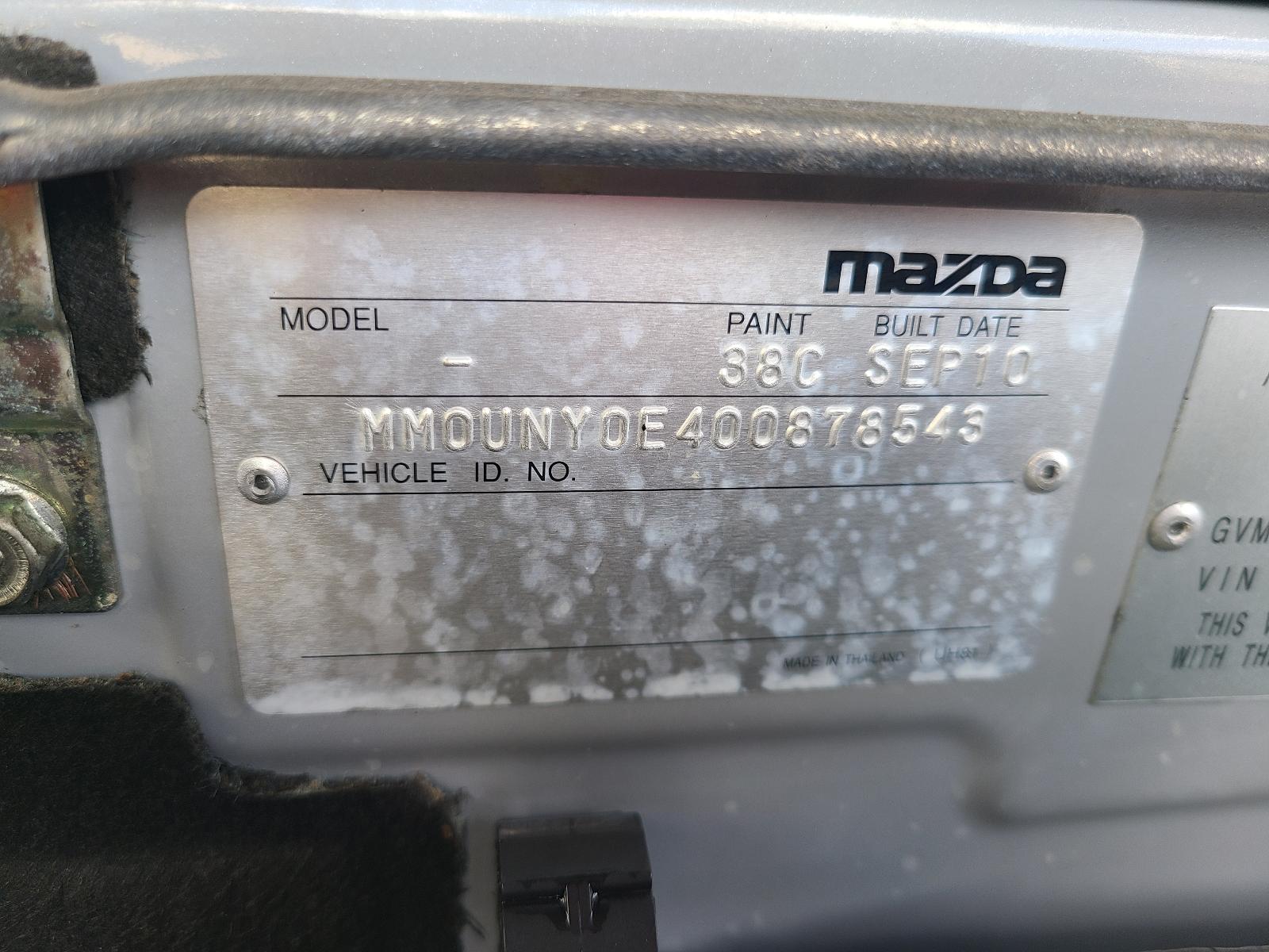 View Mazda Bt50 2010 4 Door Utility
