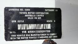 View Toyota Hilux 2011 4 Door Utility