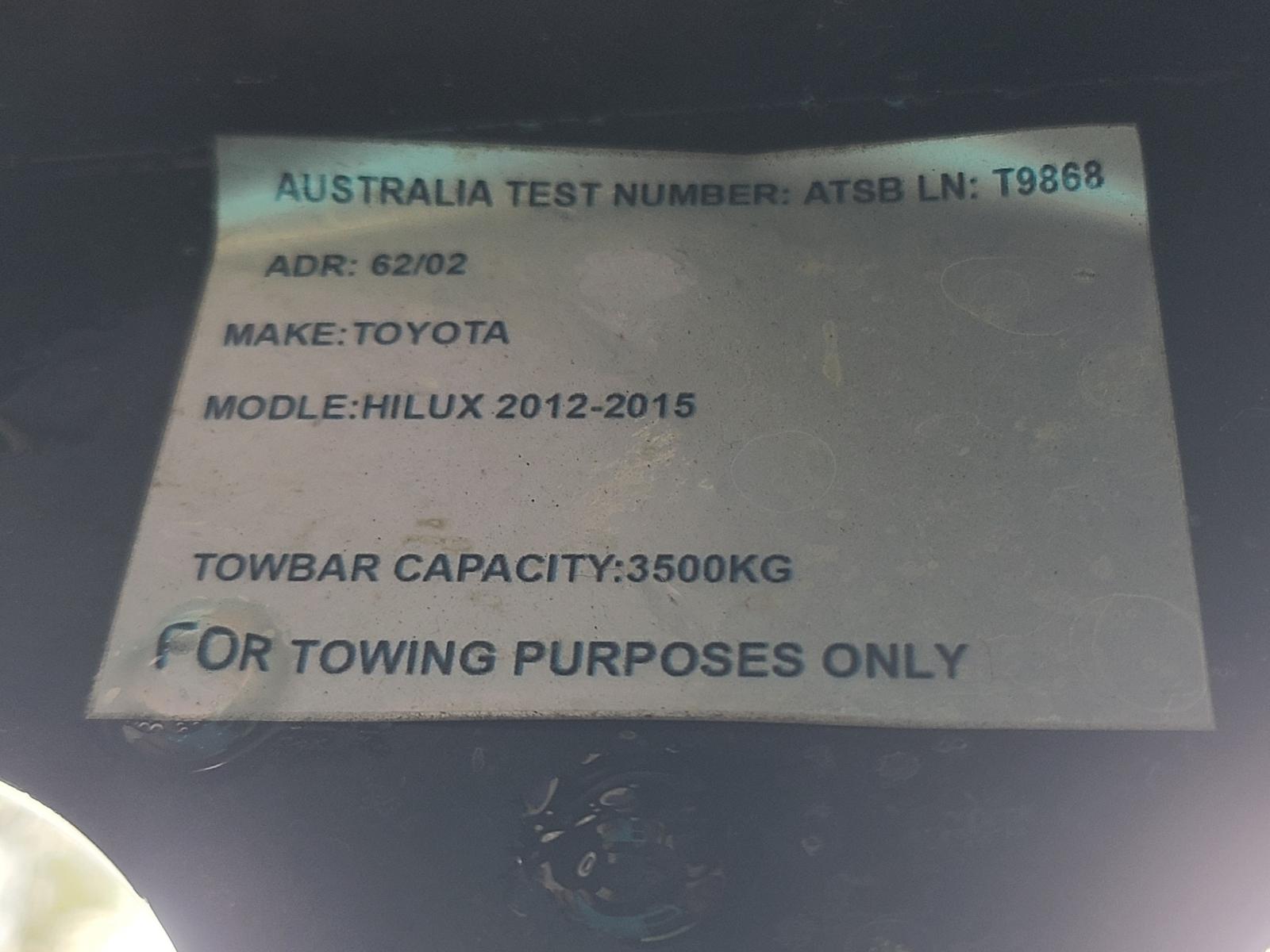 View Toyota Hilux 2007  