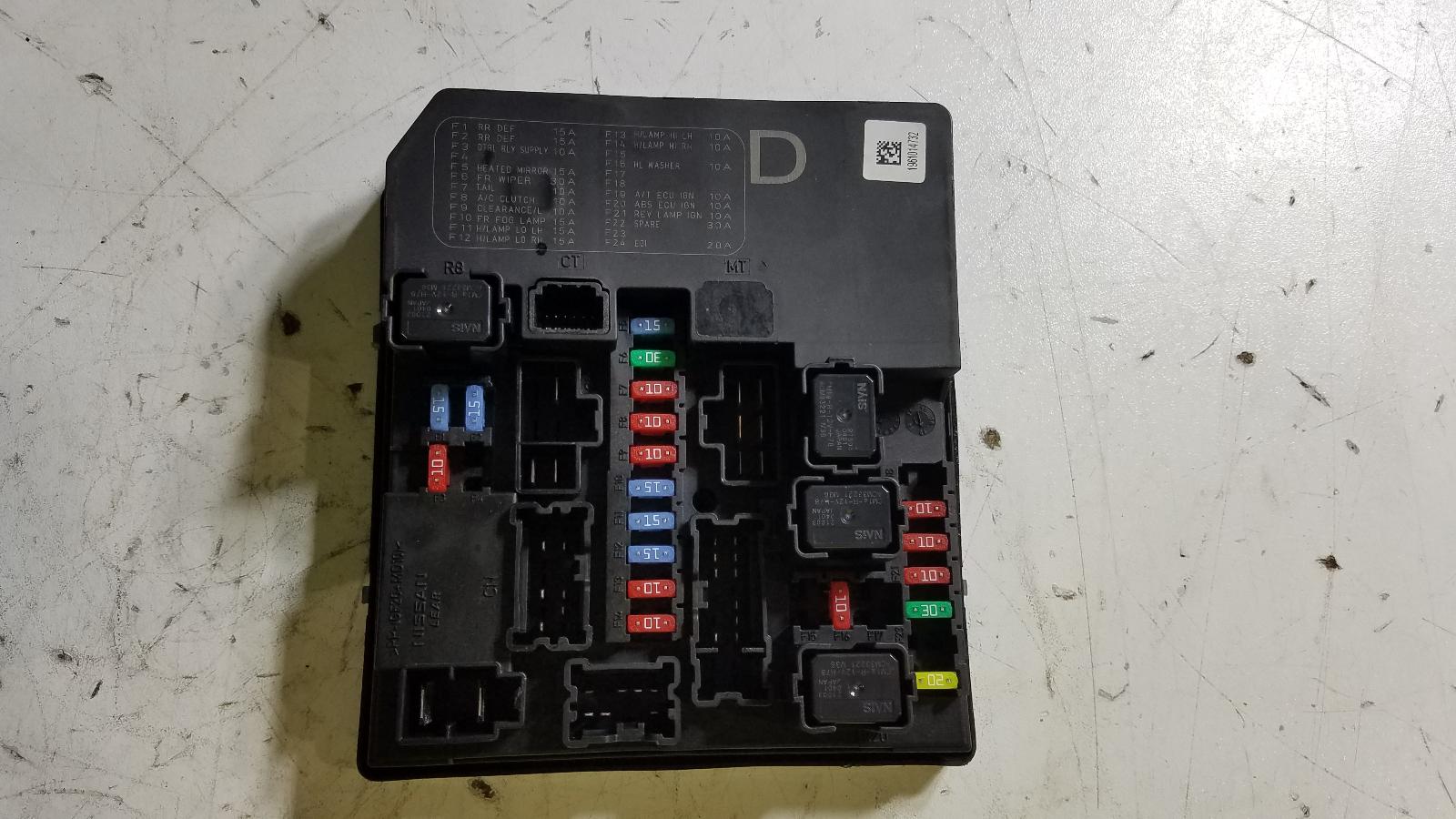 Fuse Box Navara Nissan 2013