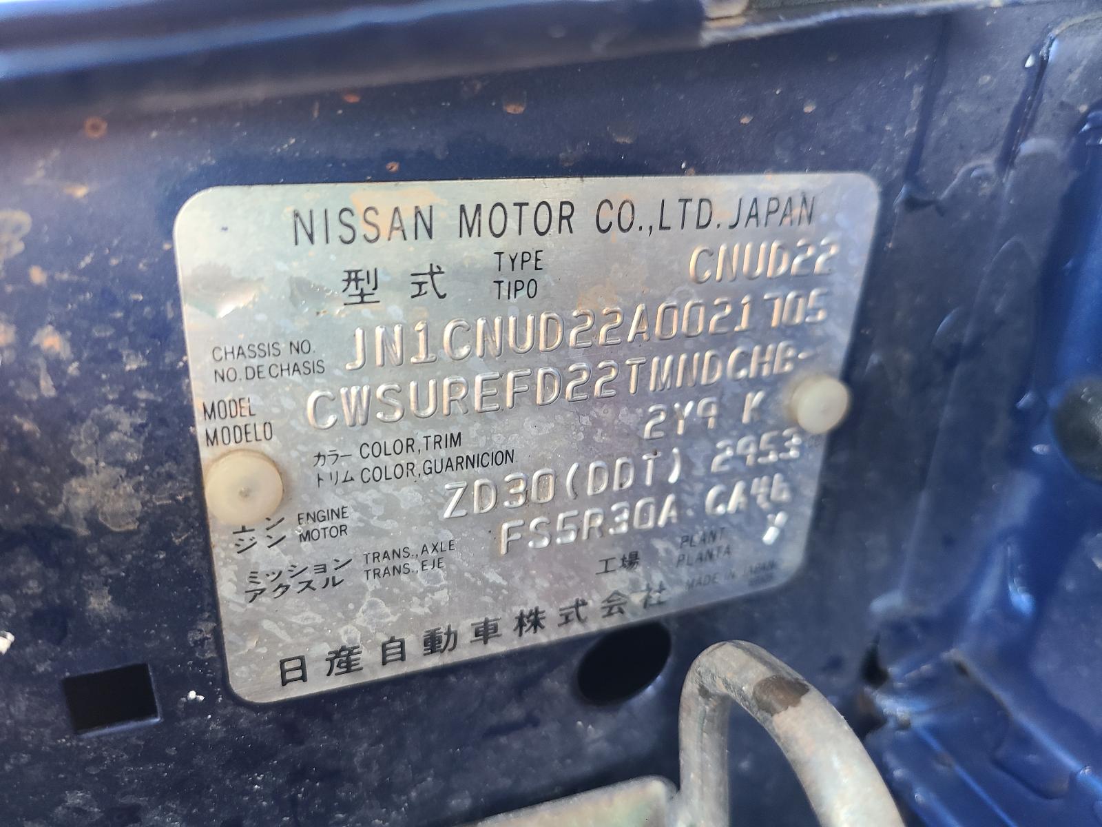 View Nissan Navara 2002 4 Door Utility