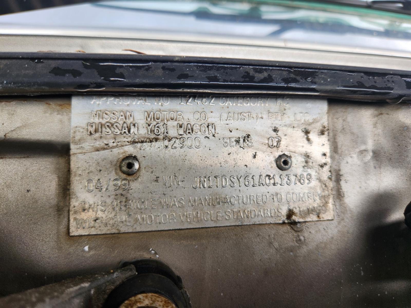 View Nissan Patrol 1999 4 Door Station Wagon