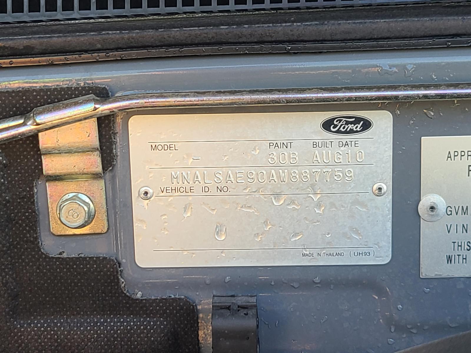 View Ford Ranger 2010 2 Door Pickup