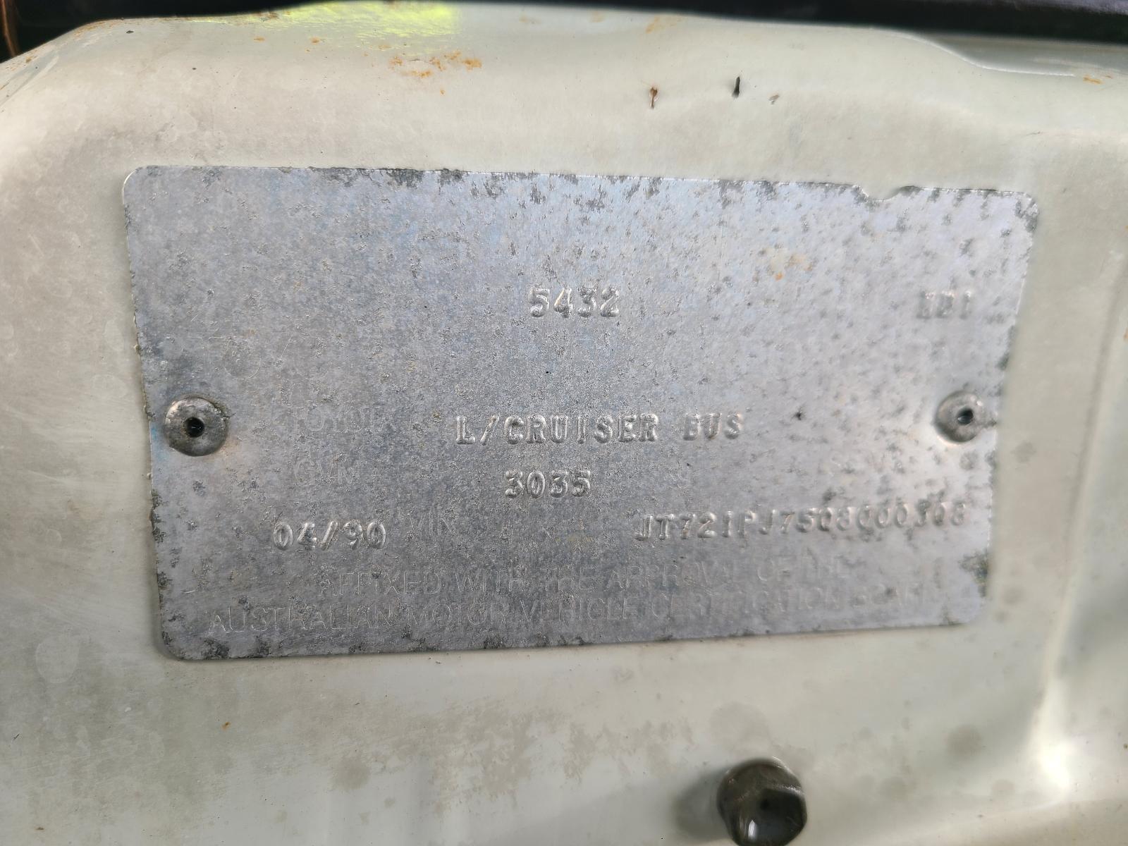 View Toyota Landcruiser 1990  