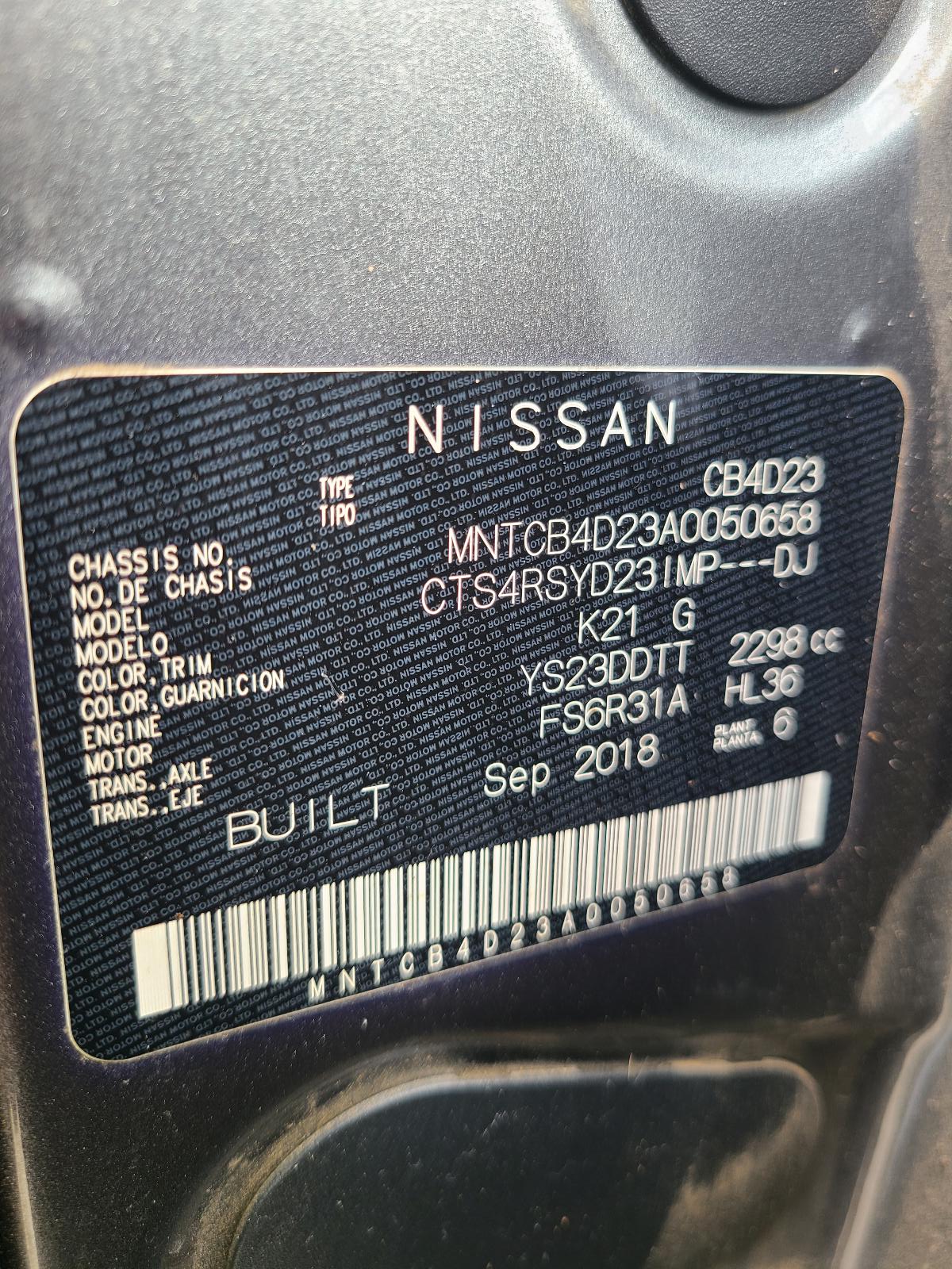 View Nissan Navara 2018  