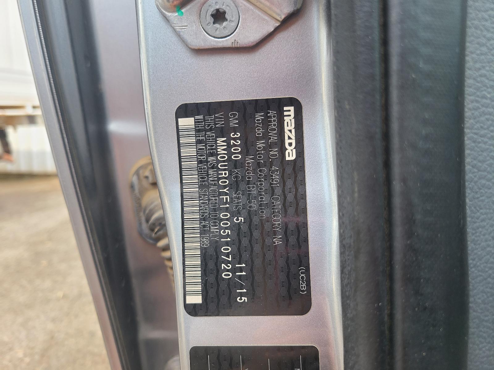 Mazda Bt50 2015 4 Door Utility View Mazda Bt50 2015 4 Door Utility