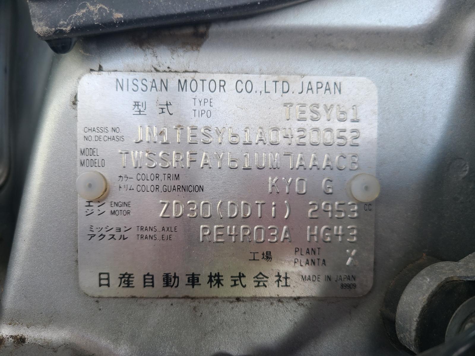 View Nissan Patrol 2011 4 Door Station Wagon