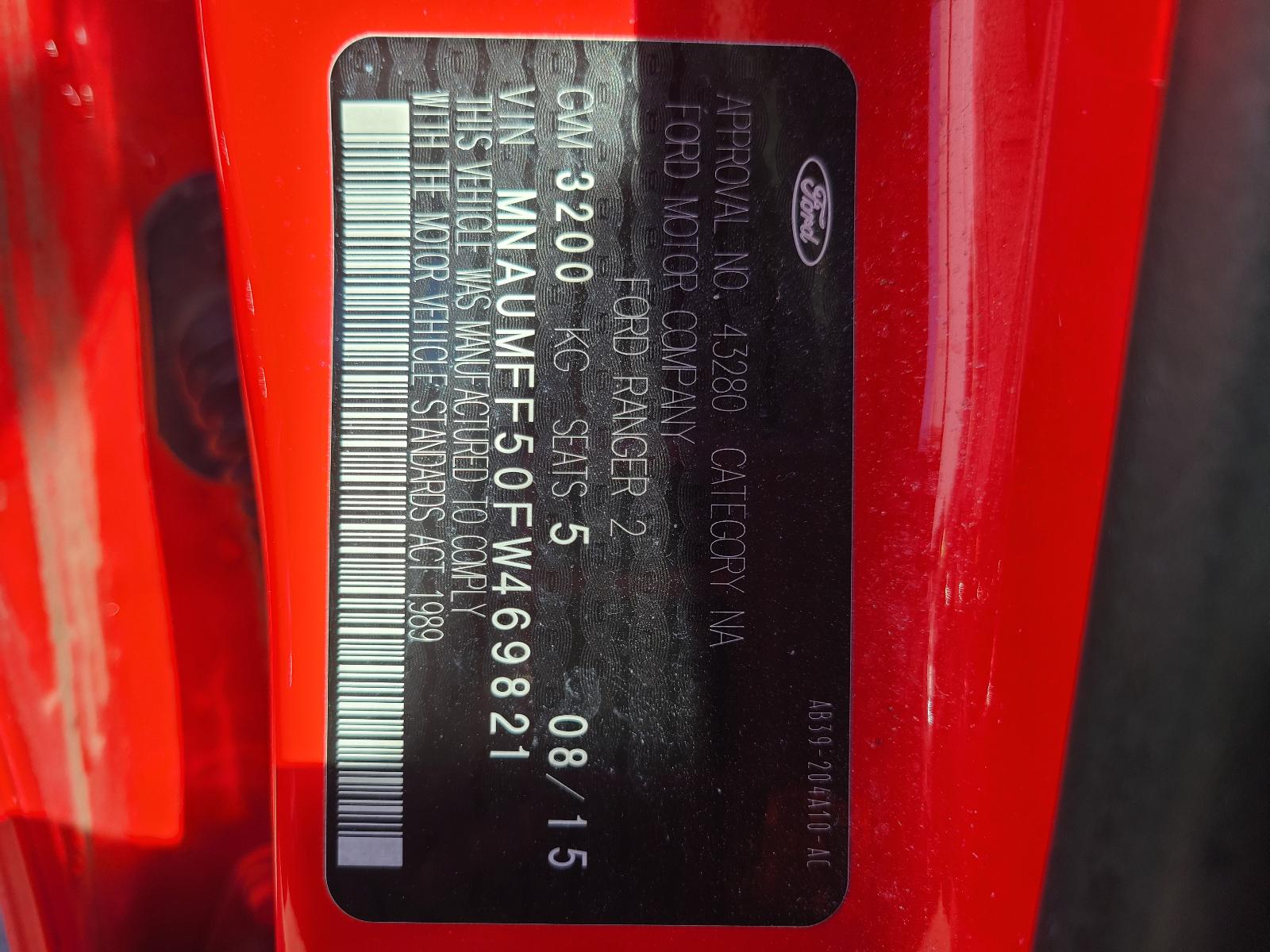 View Ford Ranger 2015 4 Door Utility