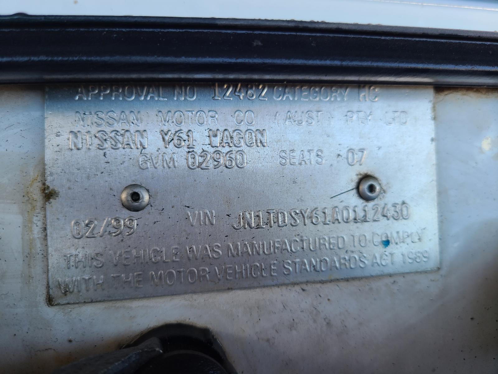 View Nissan Patrol 1999  