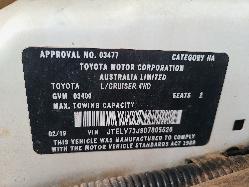 View Toyota Landcruiser 2019  