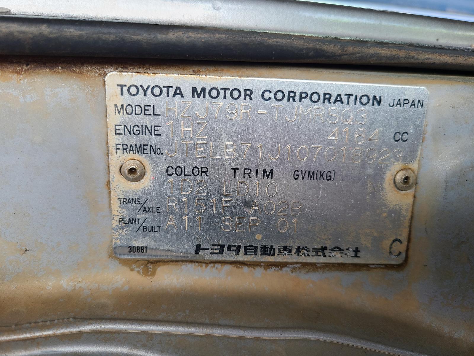 View Toyota Landcruiser 2002  
