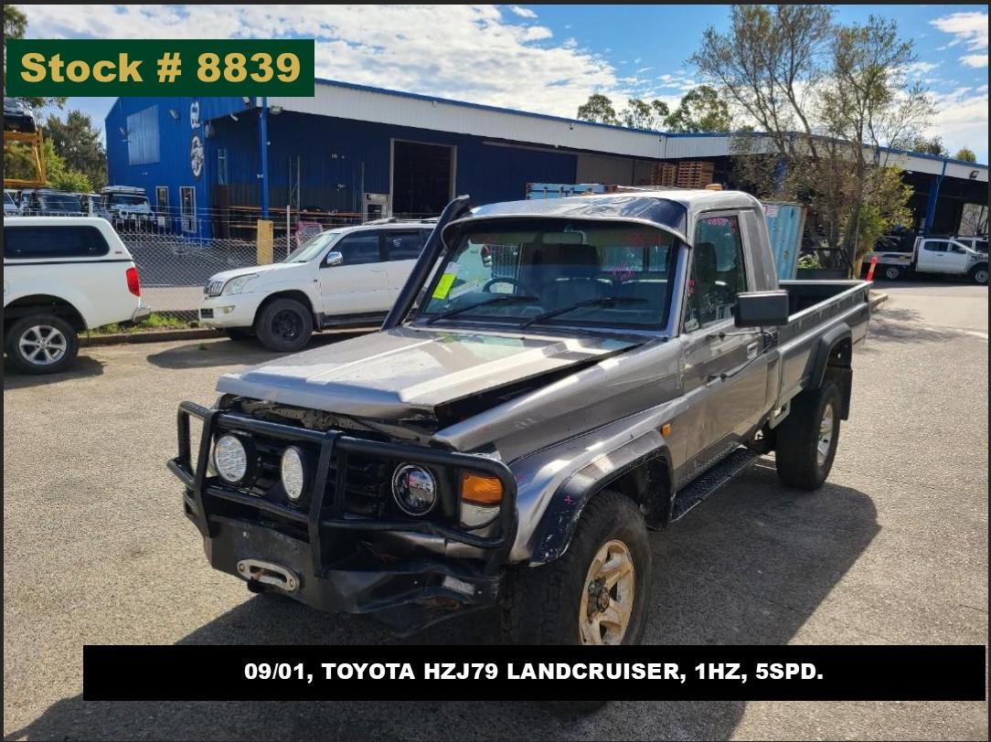 Image for a Toyota Landcruiser 2002 2 Door Pickup
