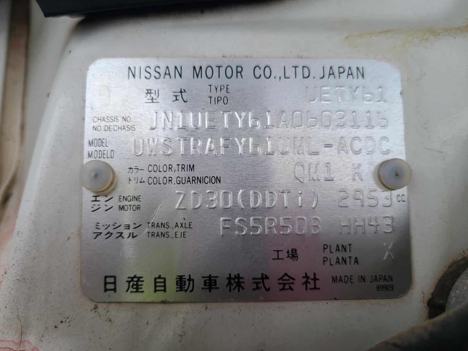 View Nissan Patrol 2015 2 Door Pickup