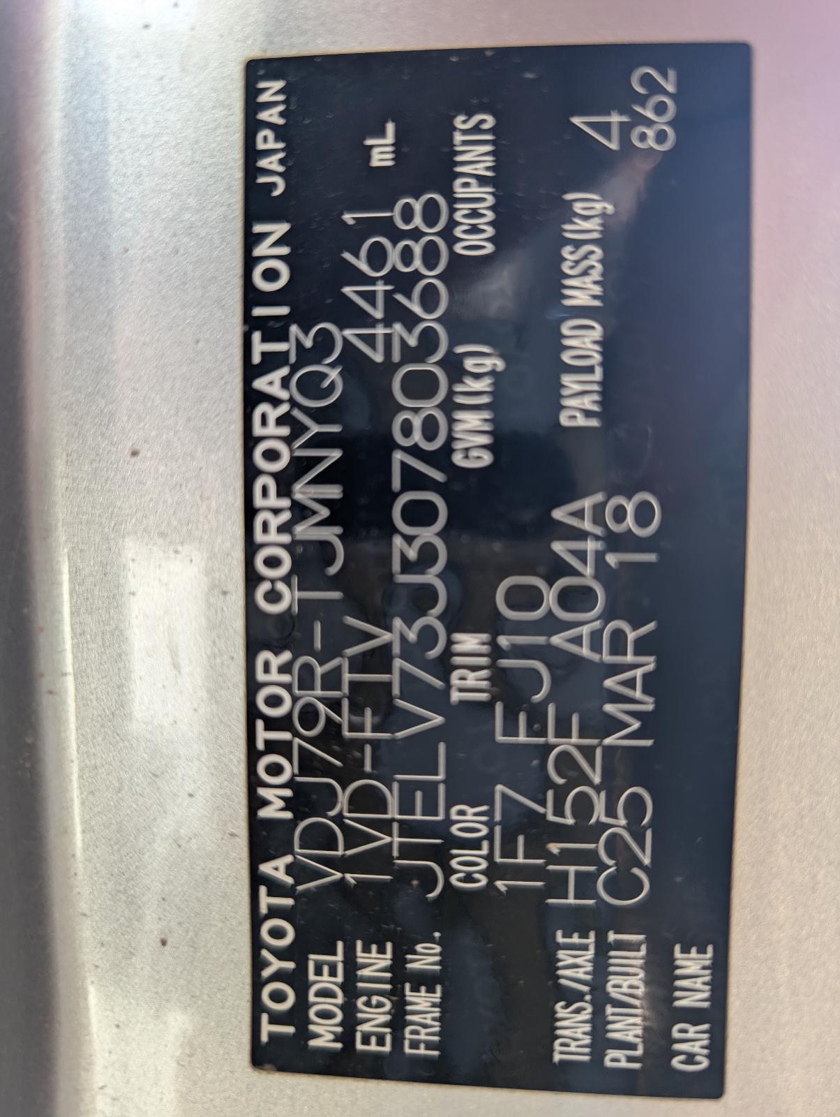 View Toyota Landcruiser 2018 2 Door Pickup