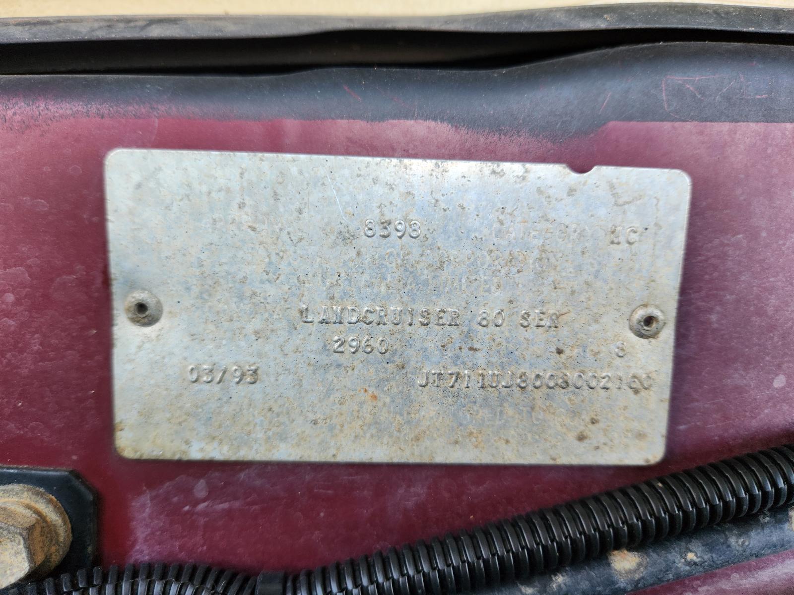 Toyota Landcruiser 1993 4 Door Station Wagon View Toyota Landcruiser 1993 4 Door Station Wagon