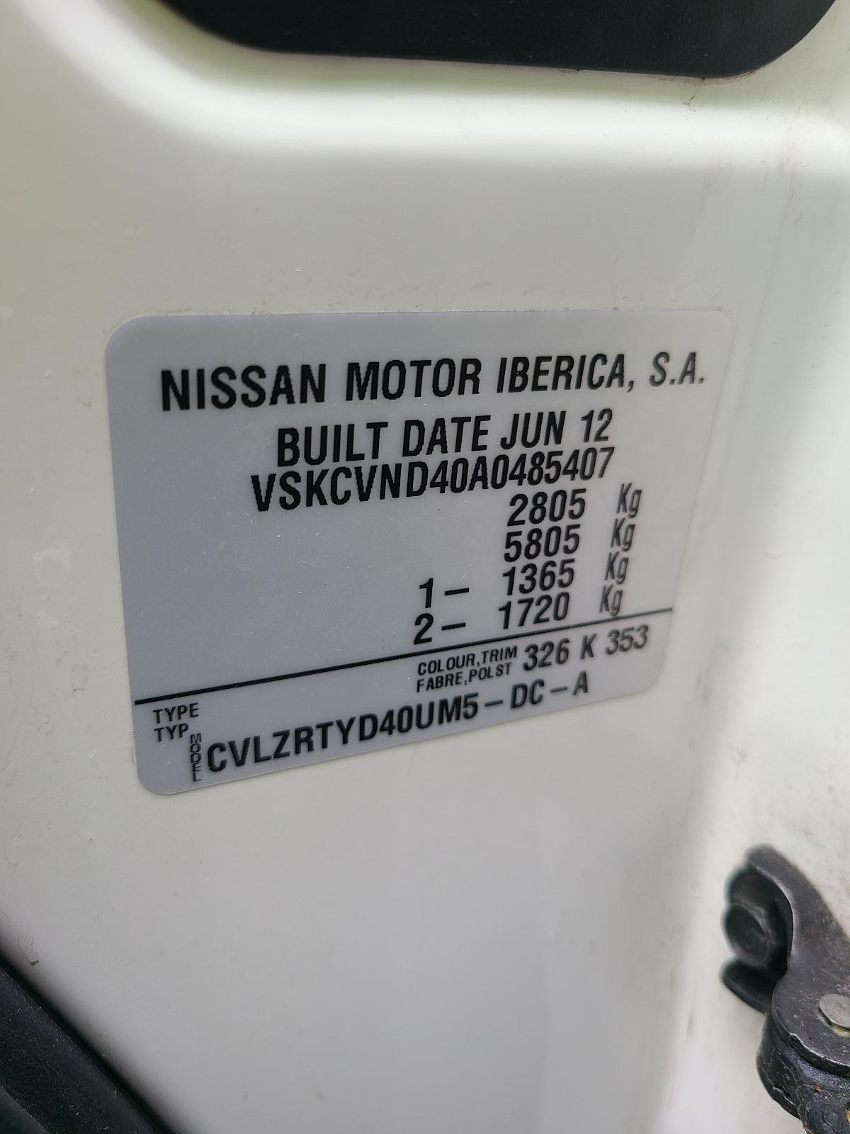View Nissan Navara 2012 4 Door Utility