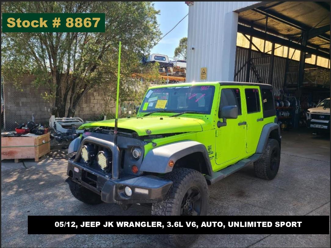 Image for a Jeep Wrangler 2012 4 Door Station Wagon