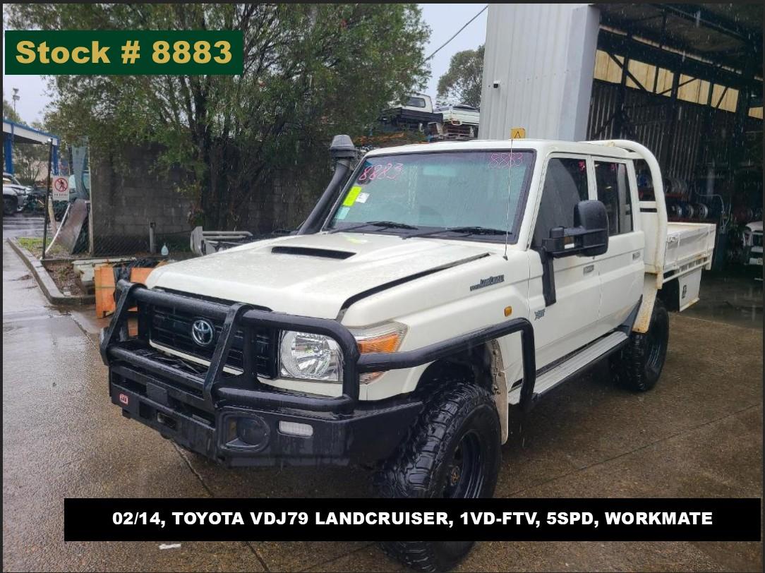 Image for a Toyota Landcruiser 2014 4 Door Pickup