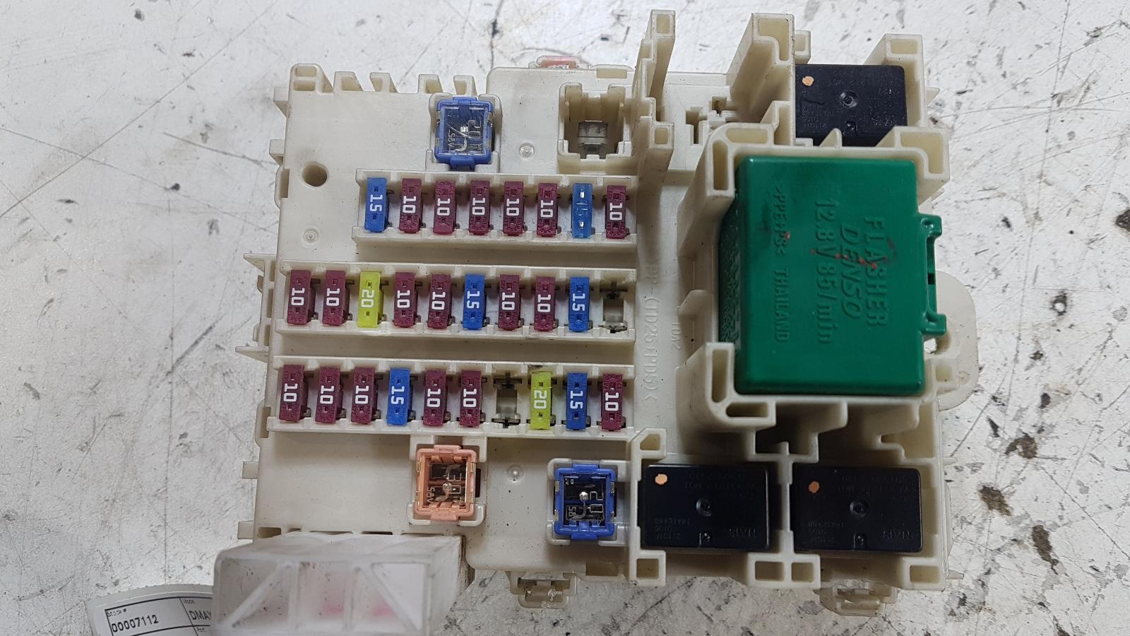 Fuse Box Dmax Isuzu 2013