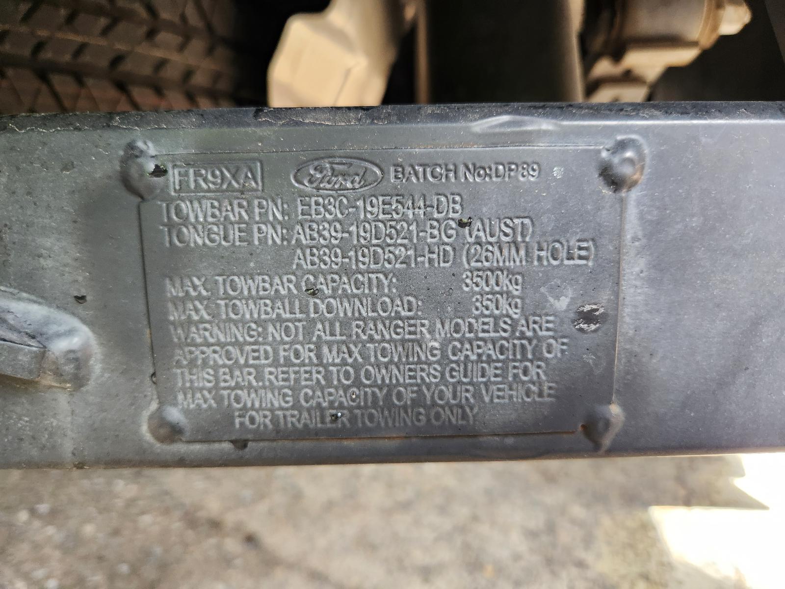 View Ford Ranger 2018 4 Door Utility