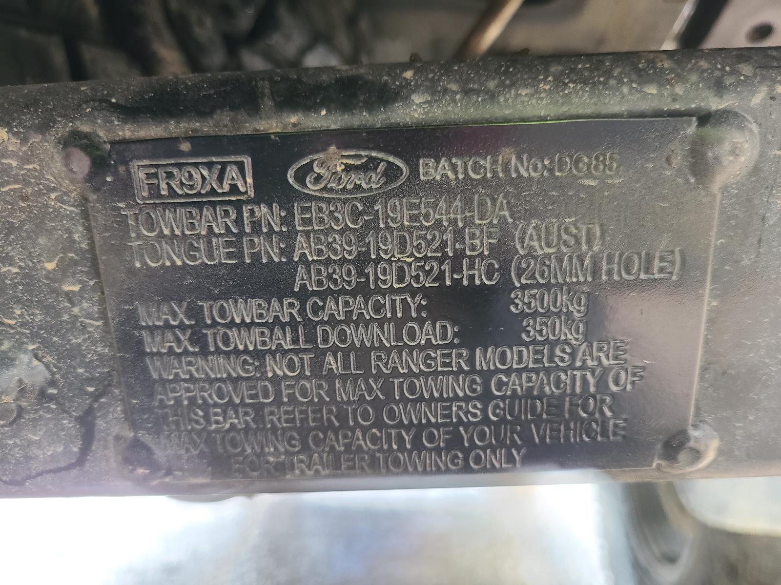 View Ford Ranger 2016 4 Door Utility