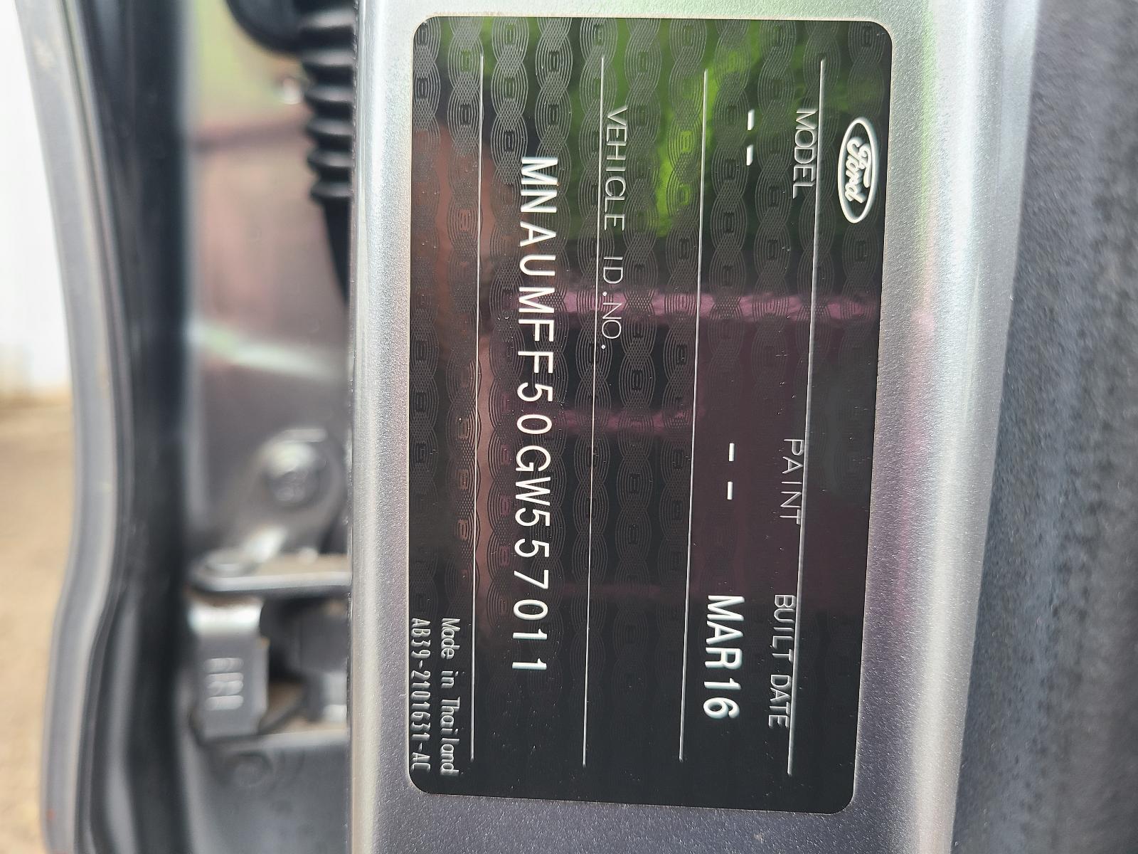 View Ford Ranger 2016 4 Door Utility