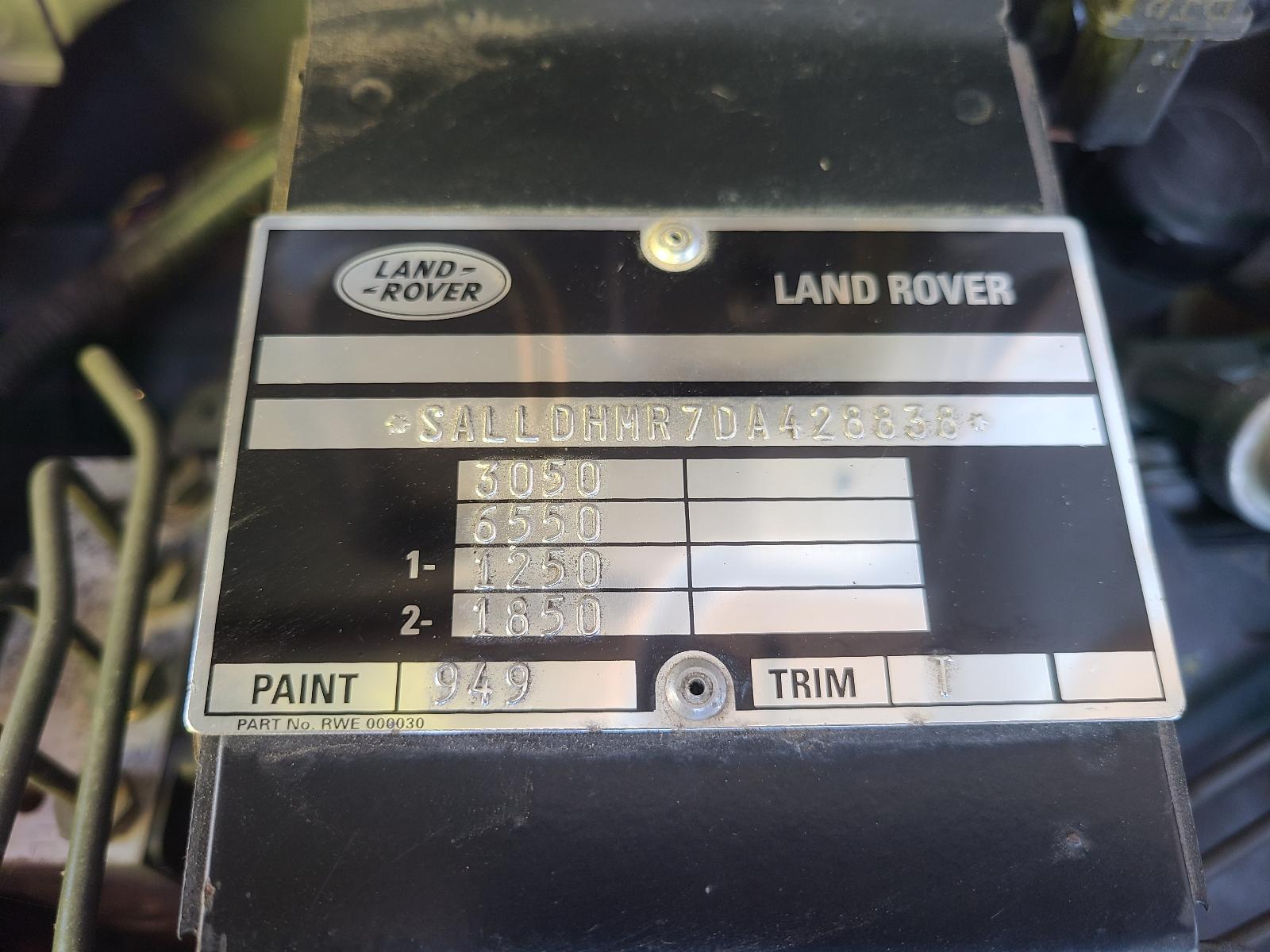 Land Rover Defender 2013 View Land Rover Defender 2013