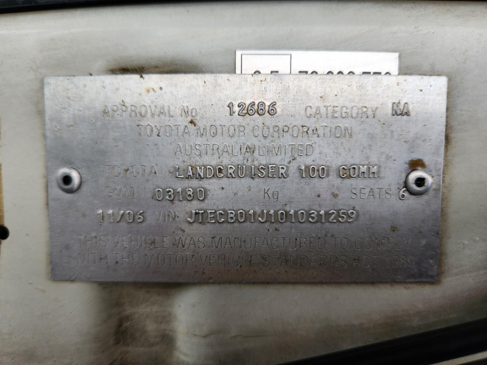 View Toyota Landcruiser 2006 4 Door Station Wagon