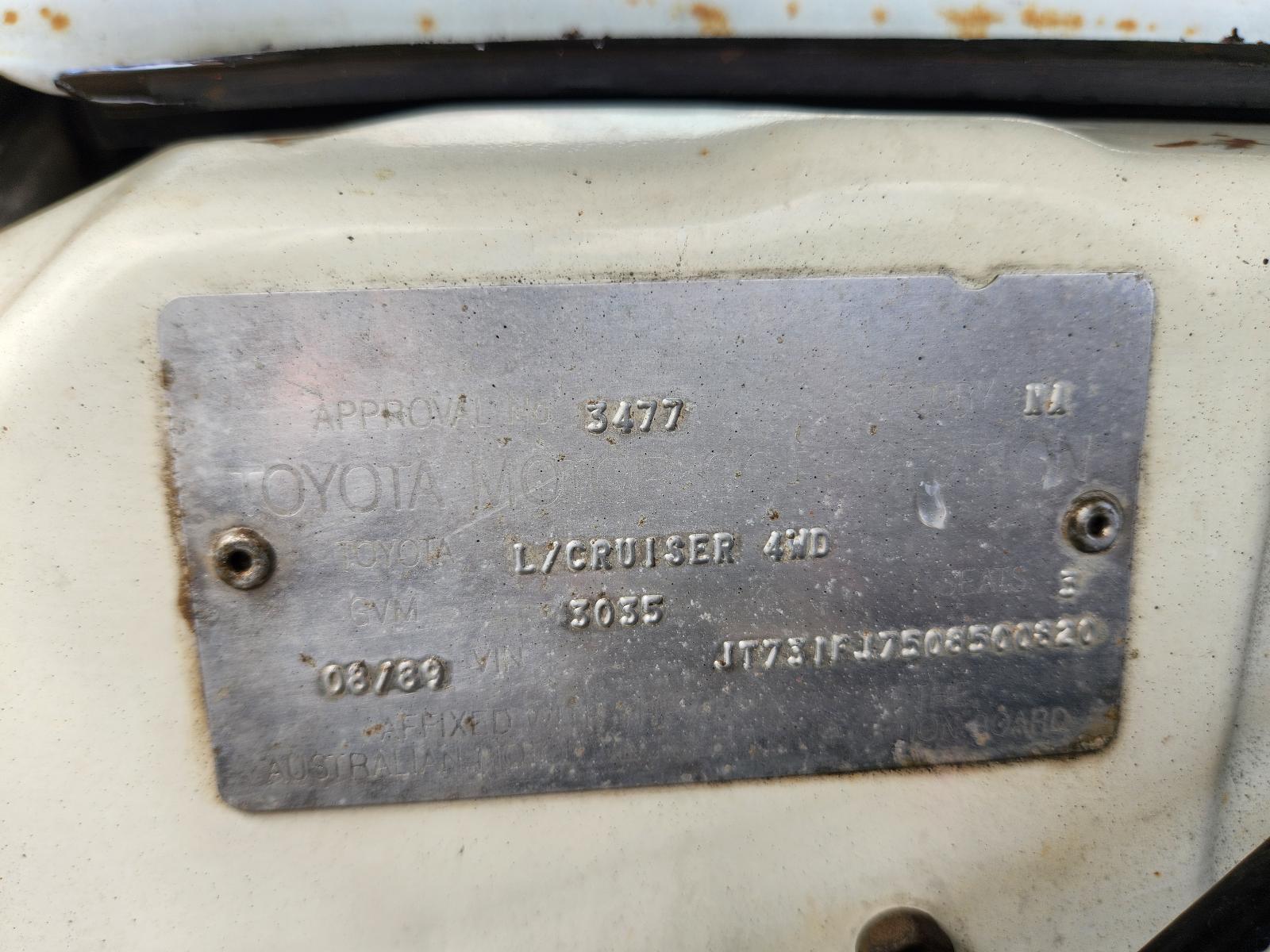 View Toyota Landcruiser 1989  