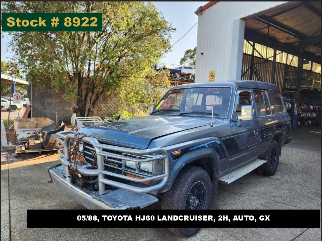 Image for a Toyota Landcruiser 1988 4 Door Station Wagon