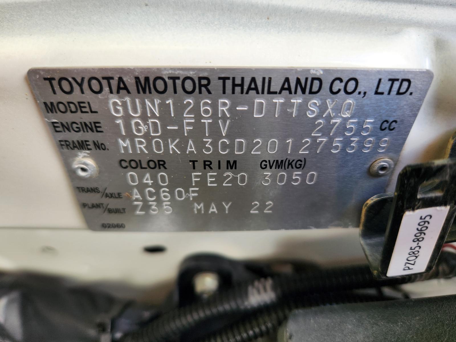 View Toyota Hilux 2022 4 Door Utility