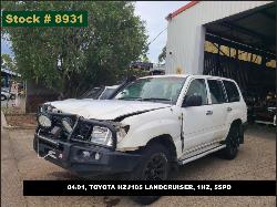 View Auto part Left Front Door Window Toyota Landcruiser 2001