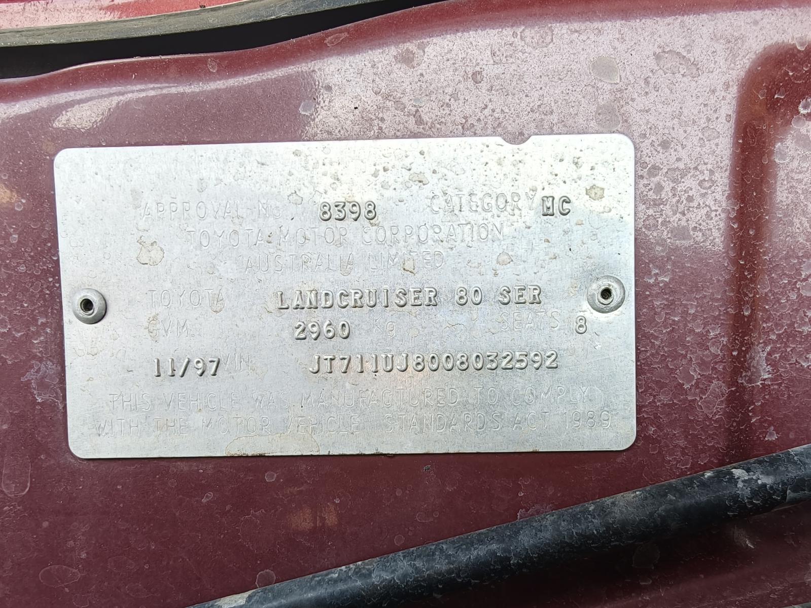 View Toyota Landcruiser 1997 4 Door Station Wagon