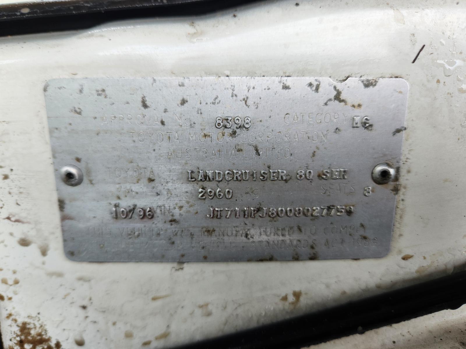 View Toyota Landcruiser 1996  