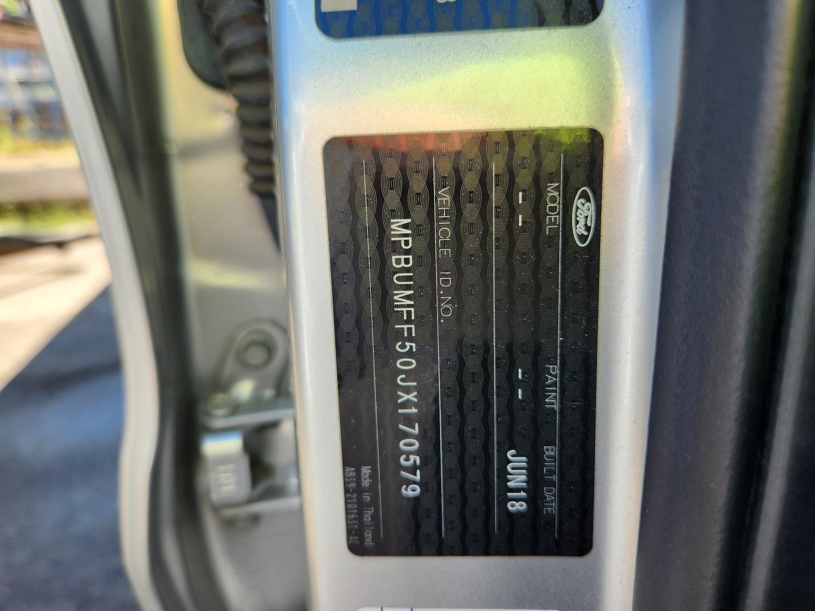 View Ford Ranger 2018 4 Door Utility