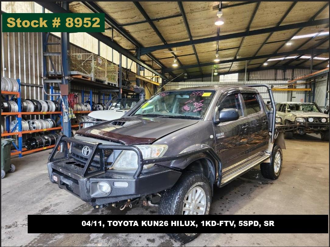 Image for a Toyota Hilux 2011 4 Door Utility