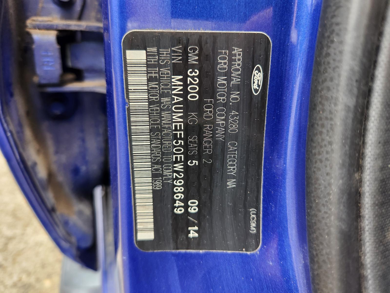 View Ford Ranger 2014 4 Door Pickup