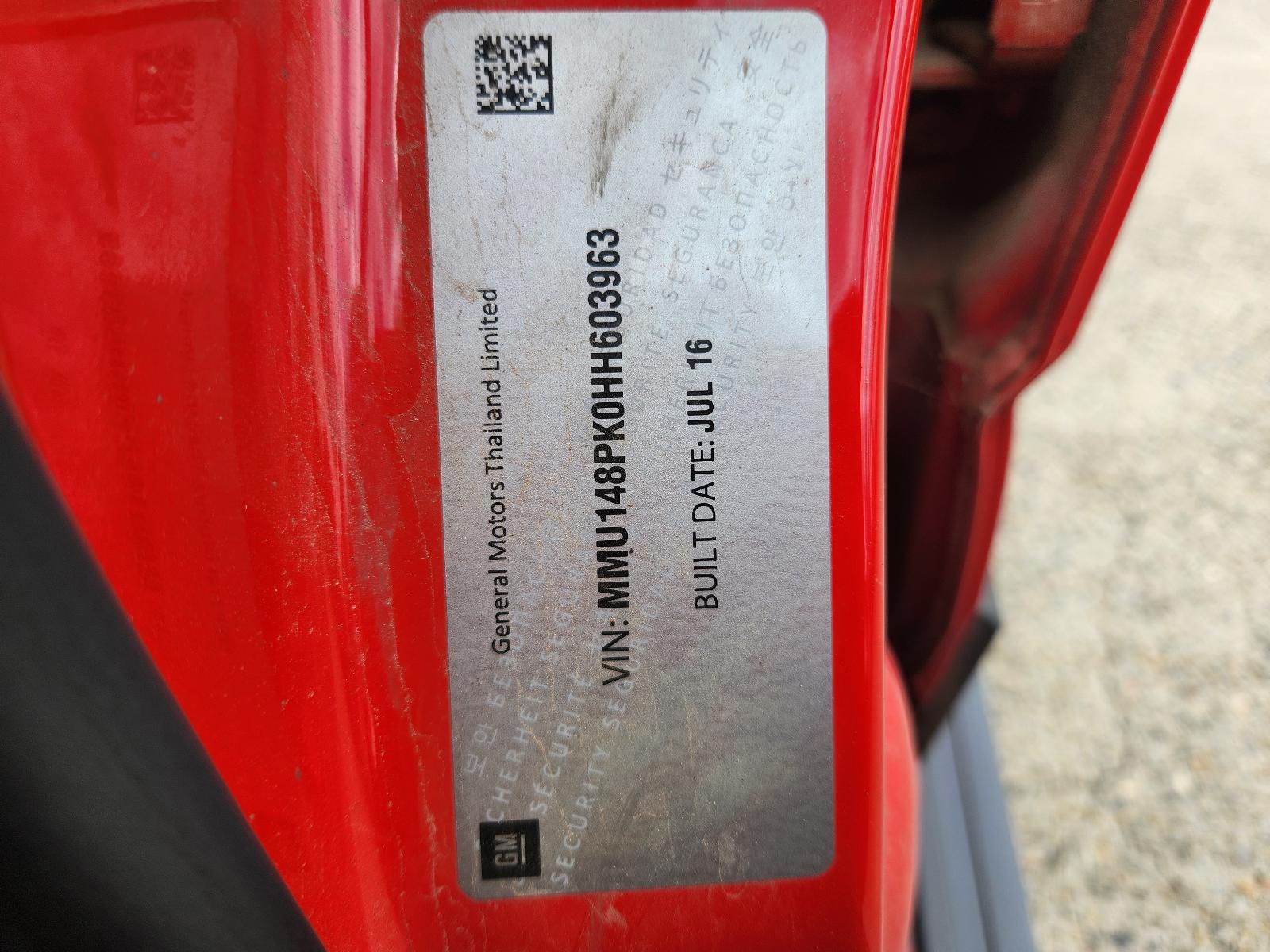 View Holden Colorado 2016 4 Door Utility