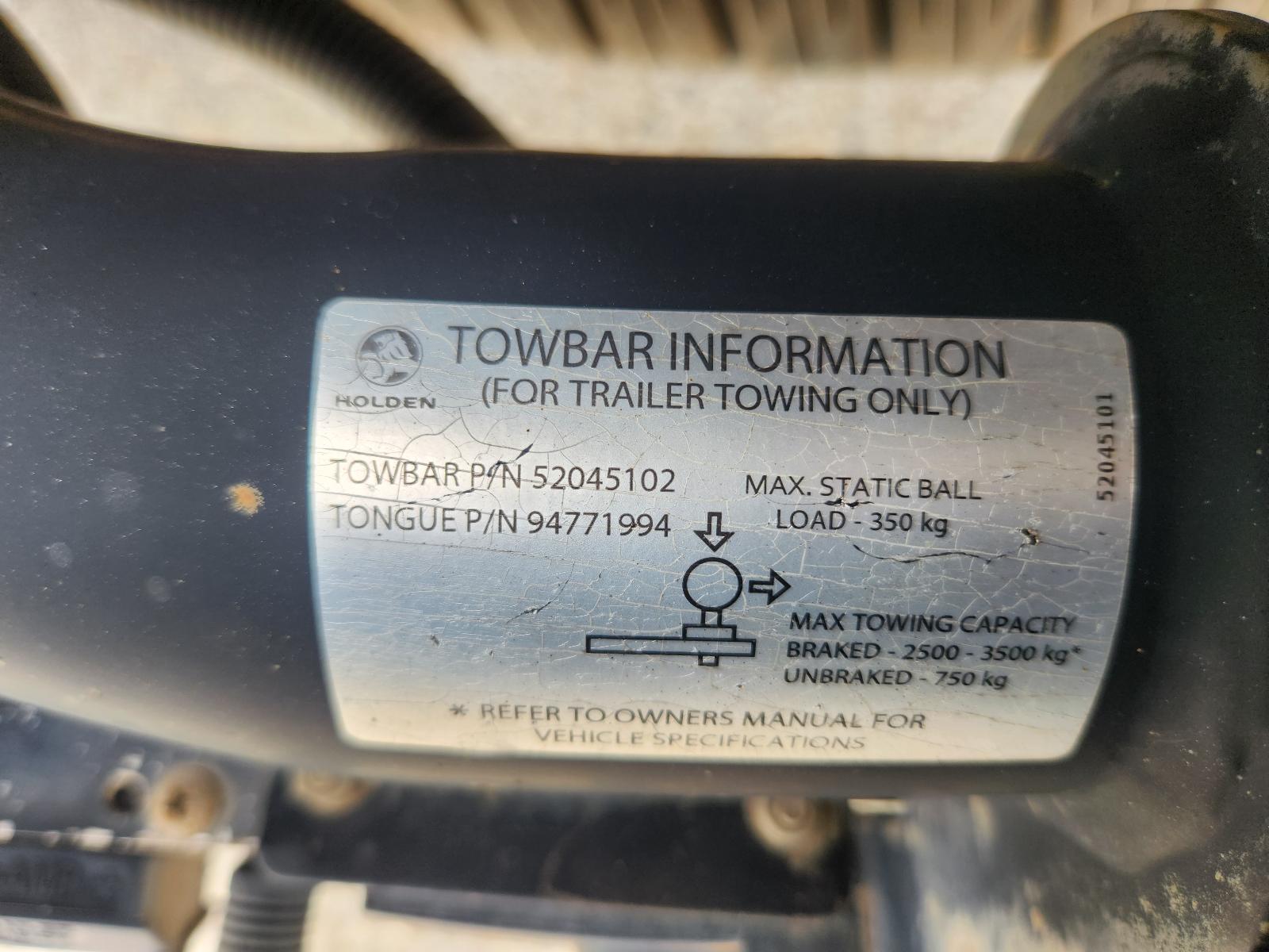 View Holden Colorado 2016 4 Door Utility