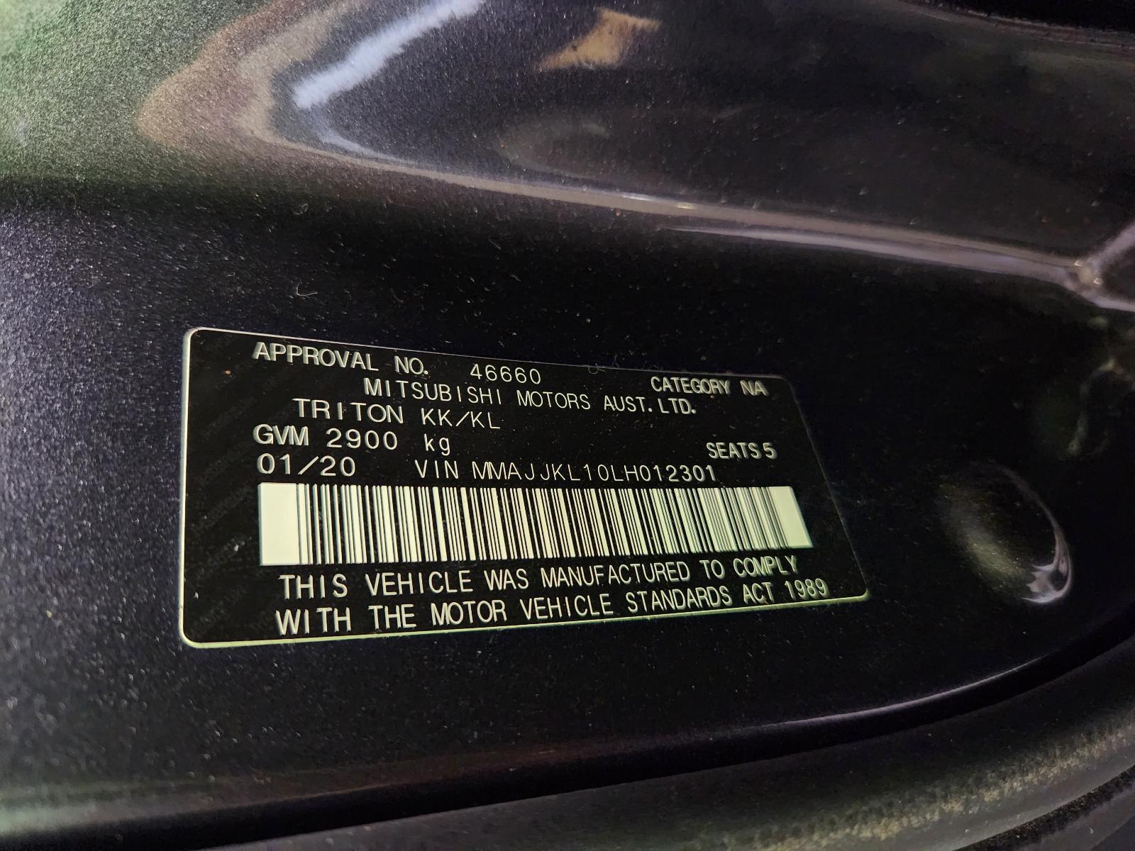 View Mitsubishi Triton 2020 4 Door Utility