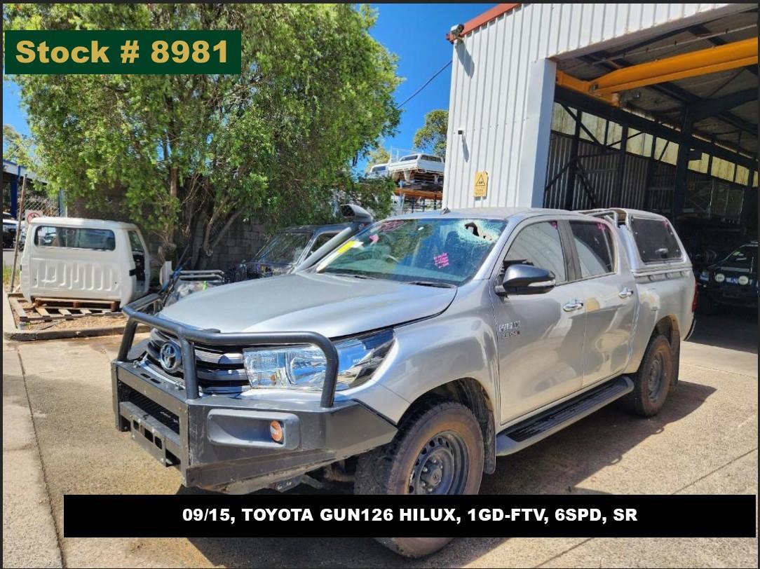 Image for a Toyota Hilux 2016 4 Door Utility