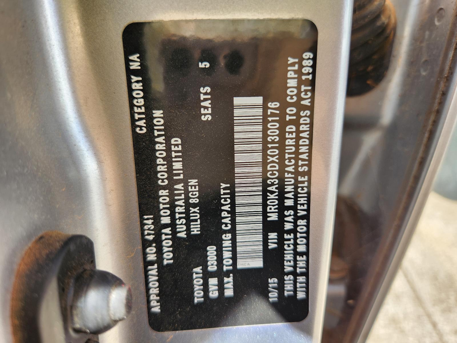 Toyota Hilux 2016 4 Door Utility View Toyota Hilux 2016 4 Door Utility