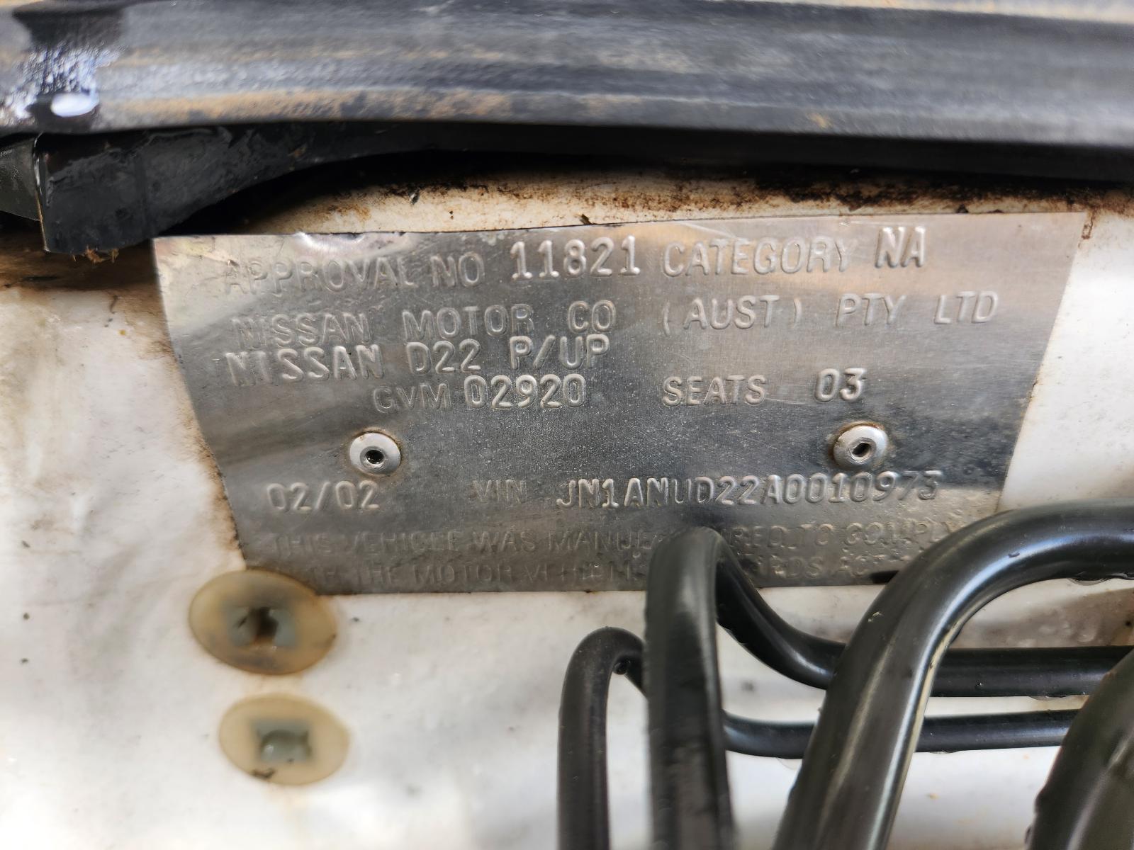 View Nissan Navara 2002 2 Door Pickup