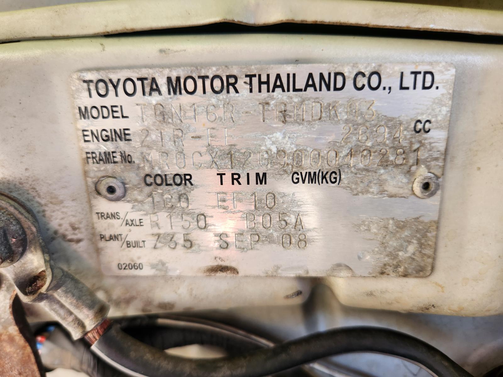 View Toyota Hilux 2008 2 Door Pickup