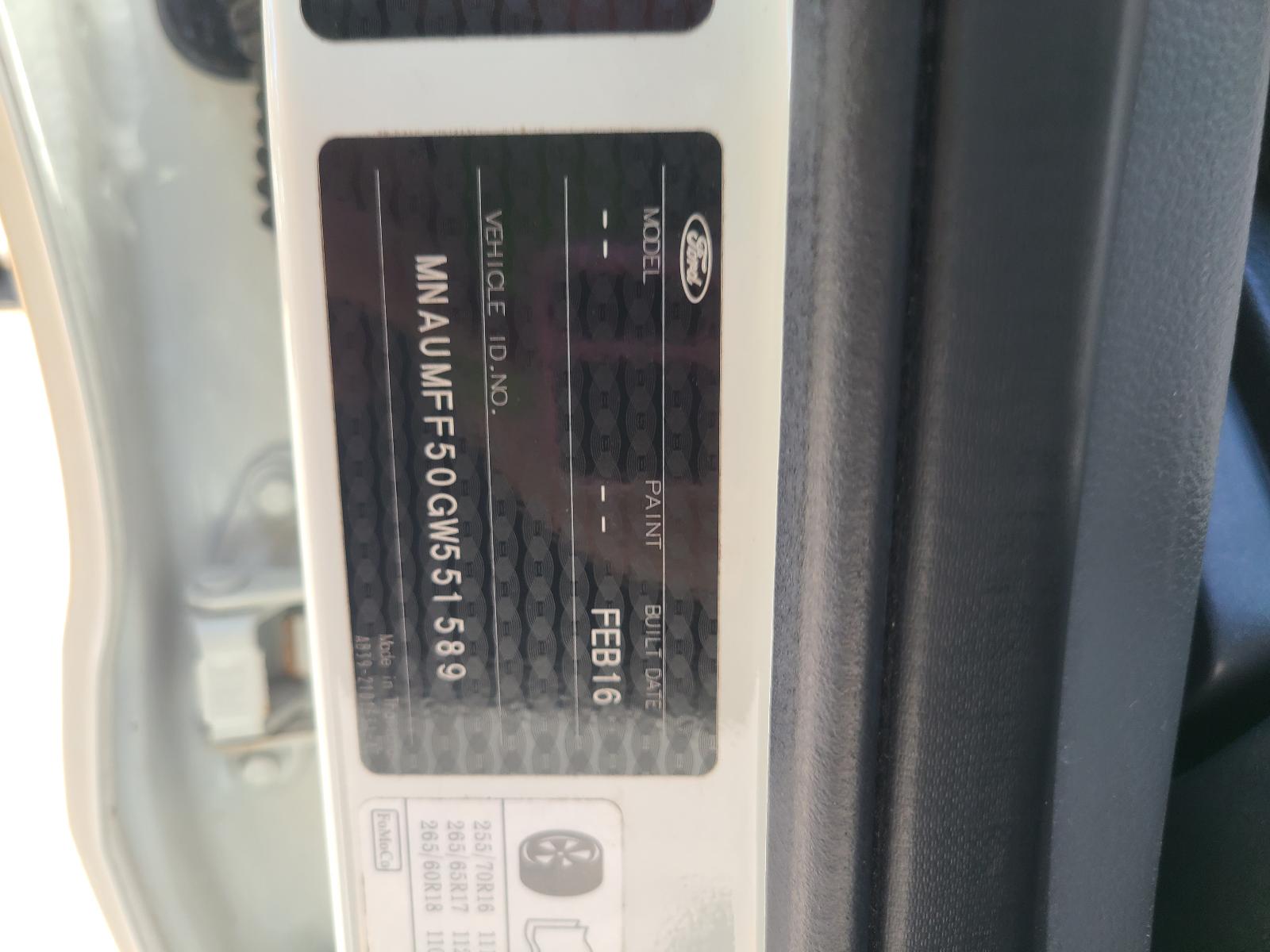 View Ford Ranger 2016 4 Door Utility