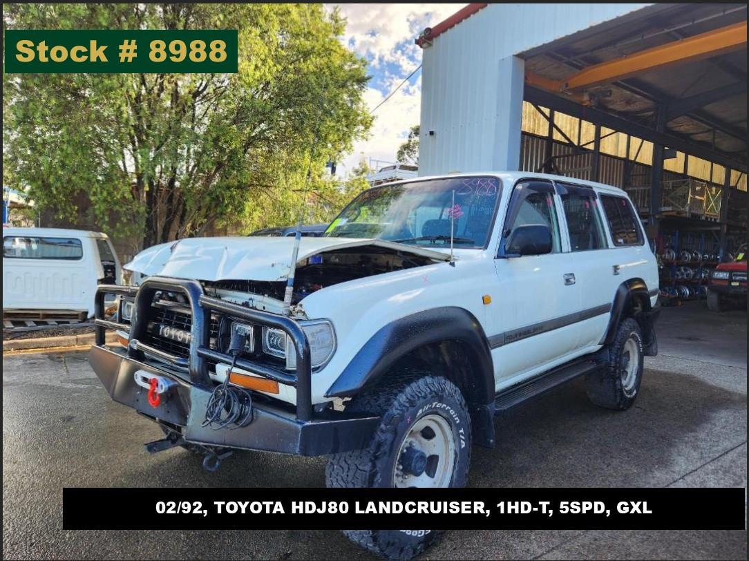 Image for a Toyota Landcruiser 1992 4 Door Station Wagon