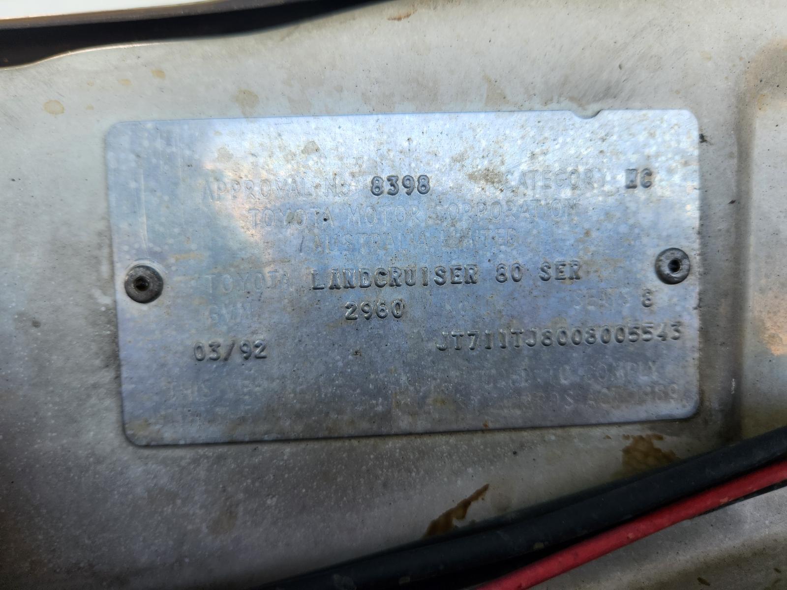 Toyota Landcruiser 1992 4 Door Station Wagon View Toyota Landcruiser 1992 4 Door Station Wagon