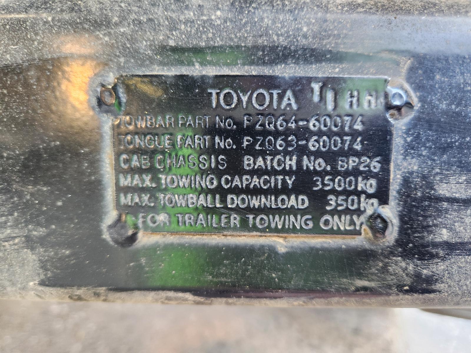 View Toyota Landcruiser 2010 2 Door Pickup