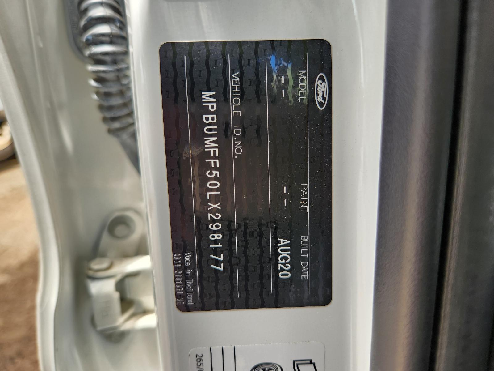 View Ford Ranger 2020 4 Door Utility