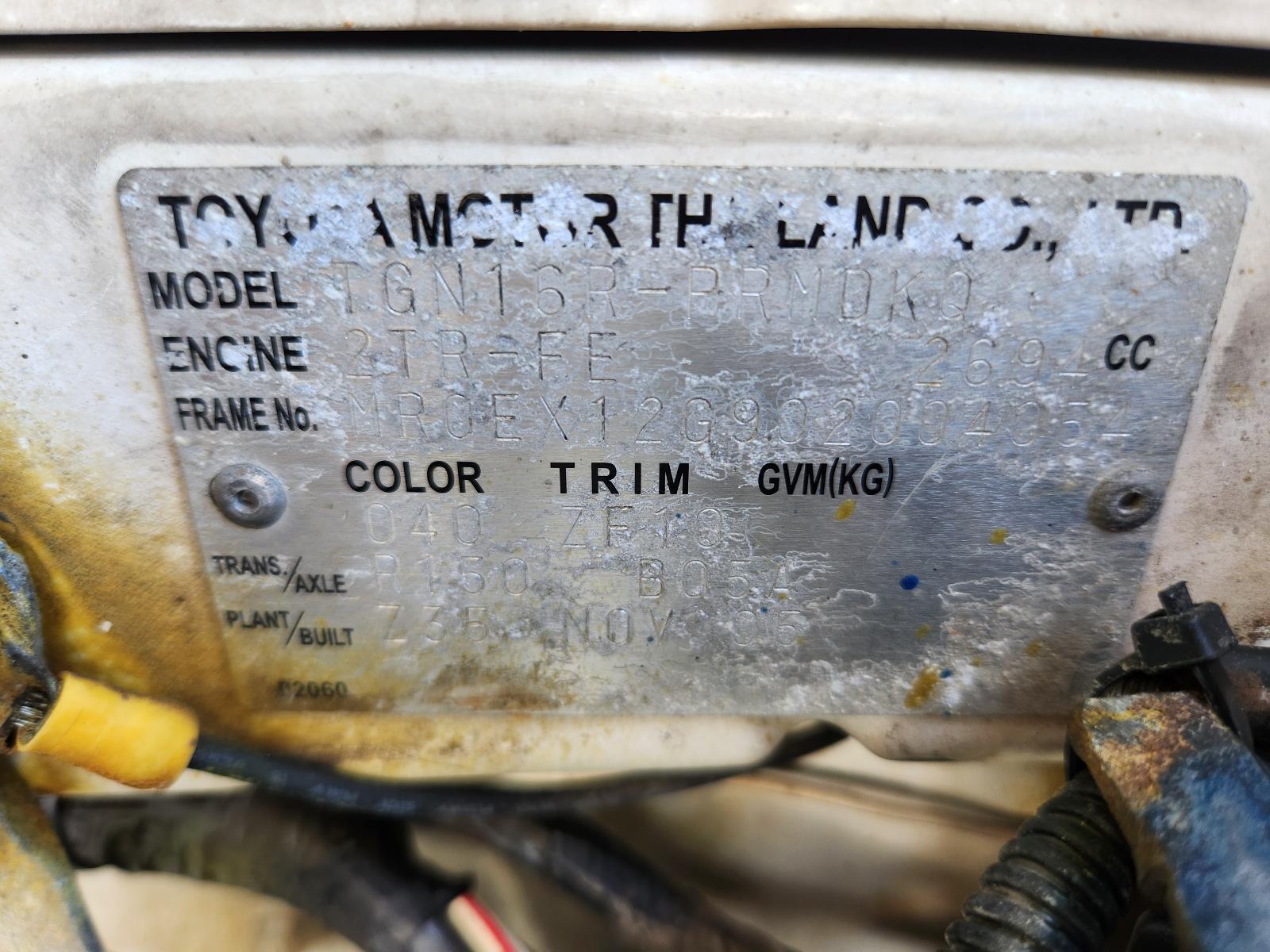 View Toyota Hilux 2006  